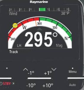 Raymarine autopilot control head