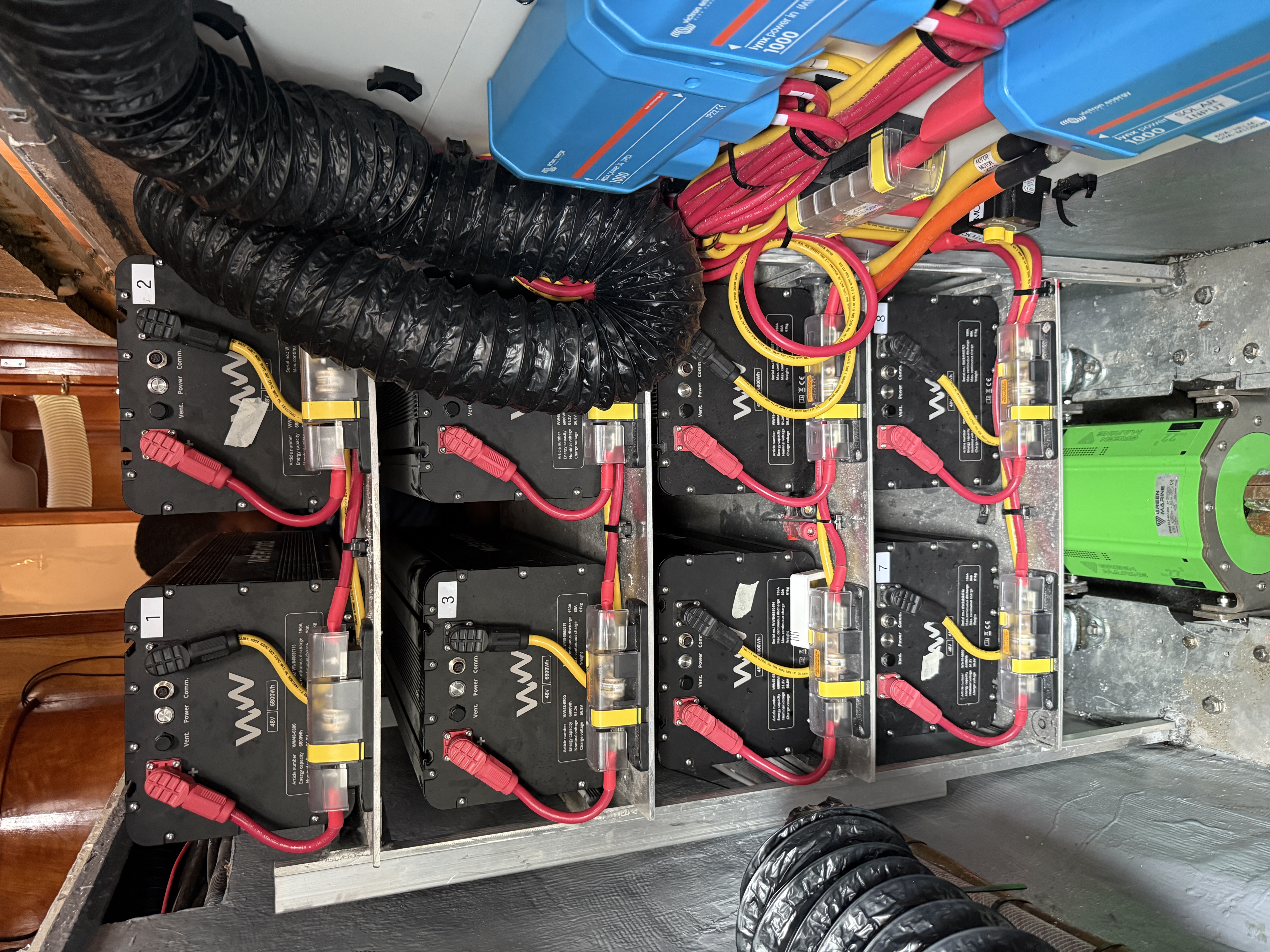 48V main battery bank