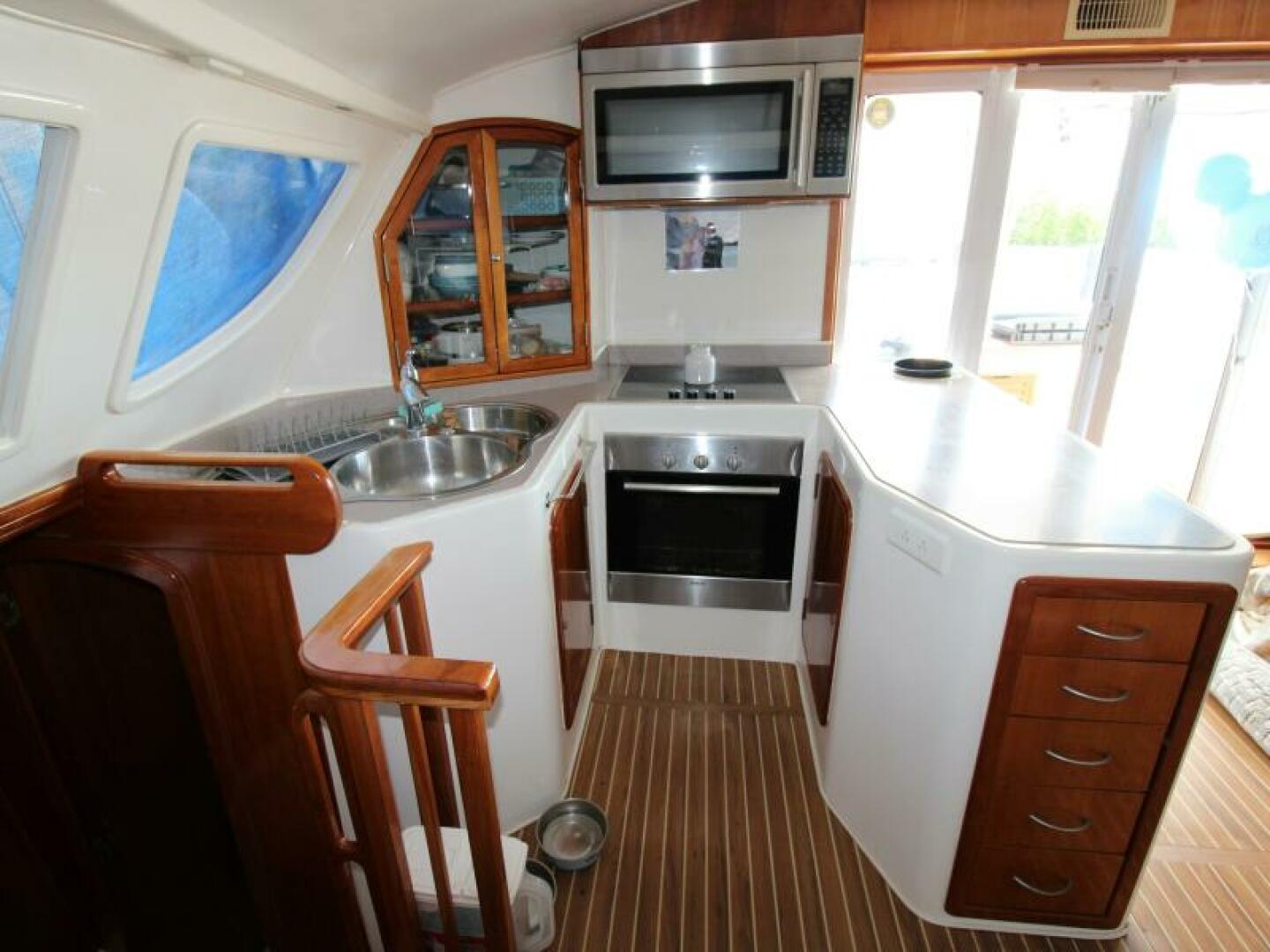 Galley oven and range